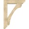 Ekena Millwork Legacy Slat Rough Sawn Bracket w/ Offset Brace, Douglas Fir, 8"W x 36"D x 48"H BKT0806X36X48LEC06RDF - alternate 2